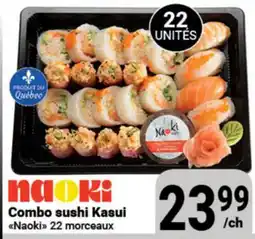 Pasquier Combo sushi Kasui Naoki offer