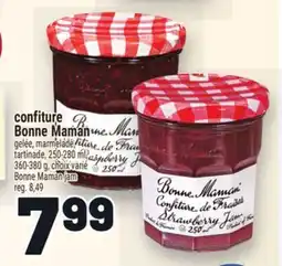 Metro CONFITURE BONNE MAMAN | BONNE MAMAN JAM offer