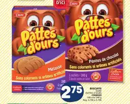 Marché Bonichoix DARE PATTES D'OURS COOKIES offer