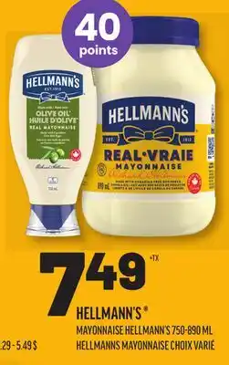 Metro MAYONNAISE HELLMANN'S | HELLMANNS MAYONNAISE offer