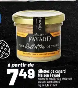 Metro RILLETTES DE CANARD MAISON FAYARD | MAISON FAYARD RILLETTES offer