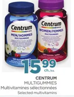 Proxim CENTRUM MULTIGUMMIES Selected multivitamins offer