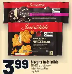 Metro BISCUITS IRRÉSISTIBLE | IRRÉSISTIBLE COOKIES offer