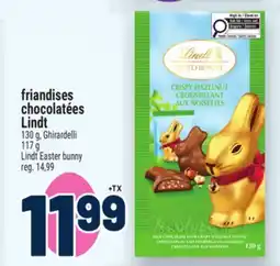 Metro FRIANDISES CHOCOLATÉES LINDT | LINDT EASTER BUNNY offer