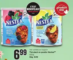 Metro THÉ GLACÉ EN POUDRE NESTEA offer