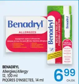 Uniprix BENADRYL Allergies/Allergy offer