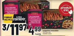 Metro CRAQUELINS IRRÉSISTIBLE | IRRÉSISTIBLE CRACKERS offer