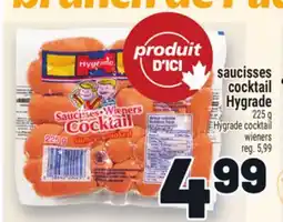 Metro SAUCISSES COCKTAIL HYGRADE | HYGRADE COCKTAIL WIENERS offer