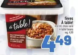 Metro FÈVES À TABLE! | À TABLE! BEANS offer