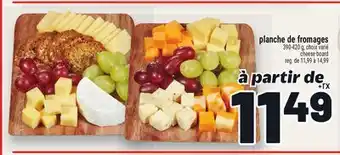 Metro PLANCHE DE FROMAGES | CHEESE BOARD offer