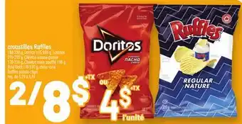 Metro CROUSTILLES RUFFLES | RUFFLES POTATO CHIPS offer