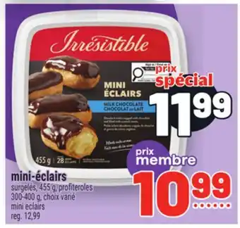 Metro MINI-ÉCLAIRS | MINI ECLAIRS offer