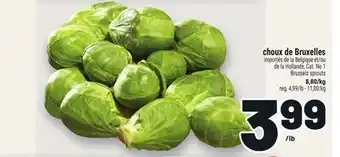 Metro CHOUX DE BRUXELLES | BRUSSELS SPROUTS offer
