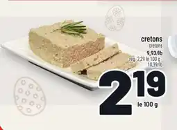 Metro CRETONS | CRETONS offer