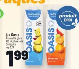 Metro JUS OASIS | OASIS JUICE offer