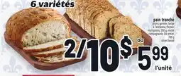 Metro PAIN TRANCHÉ | SLICED BREAD offer