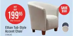 The Brick Ethan Tub-Style Accent Chair offer