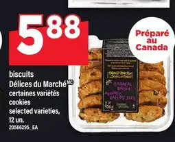 Maxi BISCUITS DÉLICES DU MARCHÉ | COOKIES, 12 UN offer