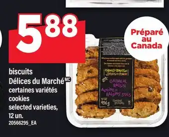 Maxi BISCUITS DÉLICES DU MARCHÉ | COOKIES, 12 UN offer