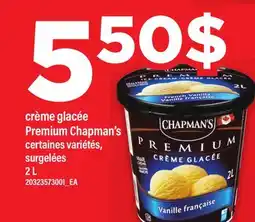 Maxi CRÈME GLACÉE PREMIUM CHAPMAN'S offer