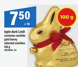 Maxi LAPIN DORÉ LINDT | GOLD BUNNY offer