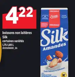 Maxi BOISSONS NON LAITIÈRES SILK offer