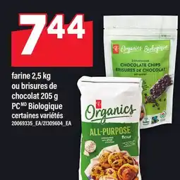Maxi FARINE 2,5 KG OU BRISURES DE CHOCOLAT 205 G PC offer