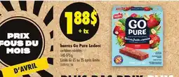 Maxi BARRES GO PURE LECLERC offer