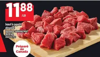 Maxi BŒUF À RAGOÛT DÉSOSSÉ | BONELESS STEWING BEEF offer