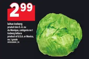 Maxi LAITUE ICEBERG | ICEBERG LETTUCE offer