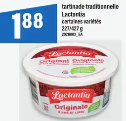 Maxi TARTINADE TRADITIONNELLE LACTANTIA, 227/427 G offer