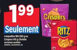 Maxi CRAQUELINS 180-200 G OU CRISPERS 145 G CHRISTIE offer