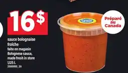Maxi SAUCE BOLOGNAISE FRAÎCHE | BOLOGNESE SAUCE offer