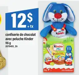 Maxi CONFISERIE DE CHOCOLAT AVEC PELUCHE KINDER offer