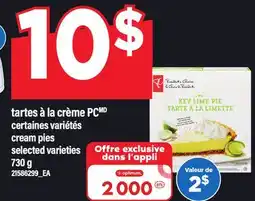 Maxi PC CERTAINES VARIÉTÉS CREAM PIES offer