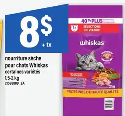Maxi NOURRITURE SÈCHE POUR CHATS WHISKAS offer
