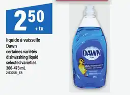 Maxi LIQUIDE À VAISSELLE DAWN | DISHWASHING LIQUID offer