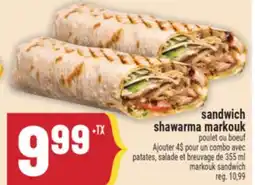 Marché Adonis SANDWICH SHAWARMA MARKOUK | MARKOUK SANDWICH offer