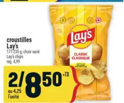 Marché Adonis CROUSTILLES LAY'S | LAY'S CHIPS offer