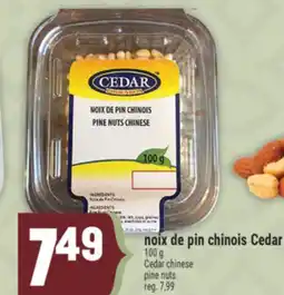 Marché Adonis NOIX DE PIN CHINOIS CEDAR | CEDAR CHINESE PINE NUTS offer