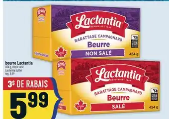 Marché Adonis BEURRE LACTANTIA | LACTANTIA BUTTER offer