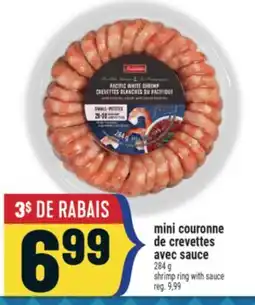 Marché Adonis Mini couronne de crevettes avec sauce | shrimp ring with sauce offer