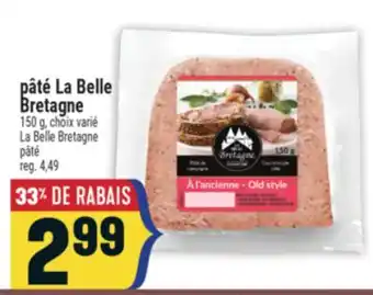 Marché Adonis Pâté La Belle Bretagne | La Belle Bretagne pâté offer