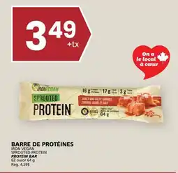 Rachelle-Bery Grocery IRON VEGAN SPROUTED PROTEIN PROTEIN BAR offer