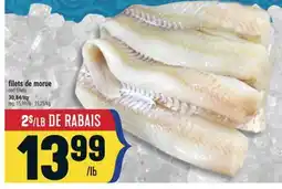 Marché Adonis Filets de morue | Cod fillets offer