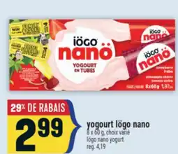 Marché Adonis yogourt Iögo nano | Iögo nano yogurt offer