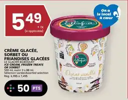 Rachelle-Bery Grocery LE GLACIER BILBOQUET ICE CREAM, FROZEN TREATS OR SORBET offer