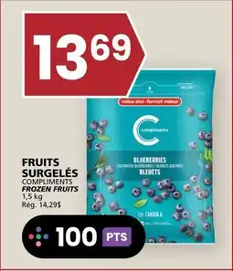Rachelle-Bery Grocery COMPLIMENTS FROZEN FRUITS offer