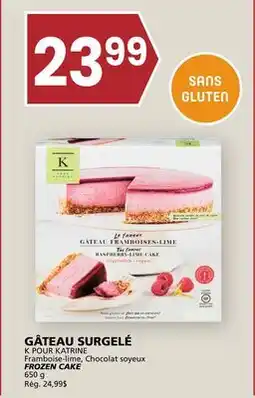 Rachelle-Bery Grocery K POUR KATRINE FROZEN CAKE offer