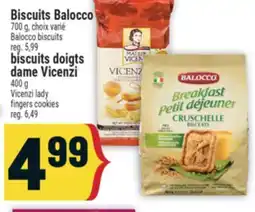 Marché Adonis Biscuits Balocco | biscuits doigts dame Vicenzi offer